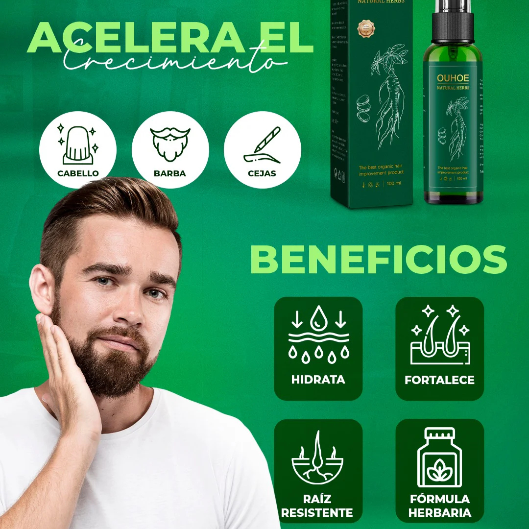 OUHOE - ELIXIR PARA EL CRECIMIENTO DEL CABELLO