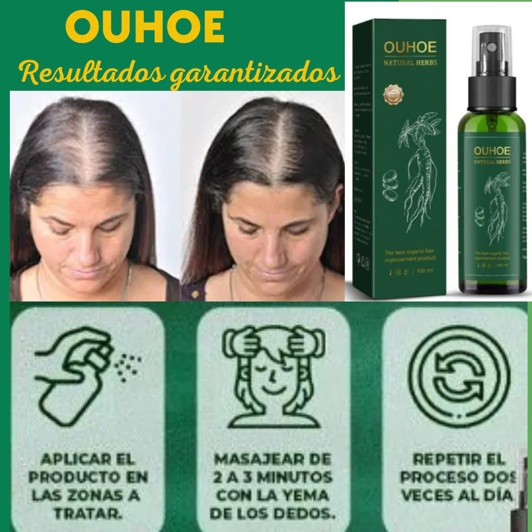 OUHOE - ELIXIR PARA EL CRECIMIENTO DEL CABELLO